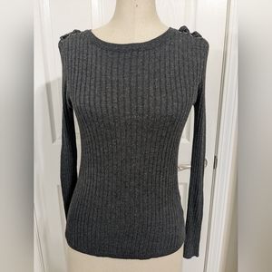 Pink Republic Grey Sweater knit M